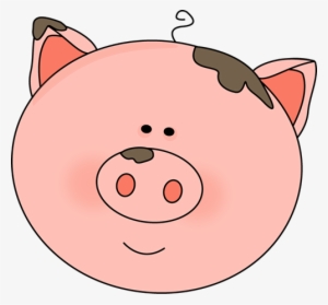 Jpg Library Pig Face Clipart - Cute Pig Face Cartoon