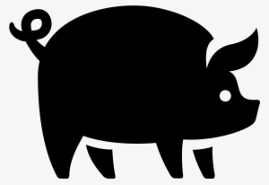 Free Download, Png And Vector - Pig Icon Png