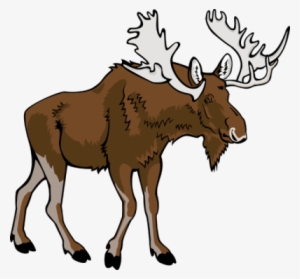 Hand Draw Deer, Antlers Clipart, Deer Clipart, Moose, - Moose Clipart