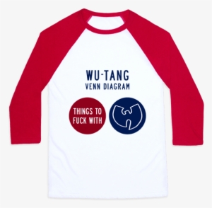 Wu-tang Venn Diagram Baseball Tee - Baseball