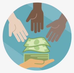 Funds Come From Both Members And Friends Of The Church - Illustration