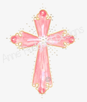 Clip Royalty Free Confirmation Clipart Confirmation - Pink Baptism Cross Png