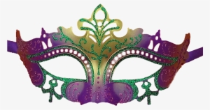 Venetian Glitter Party Mardi - Mardi Gras Masks Transparent