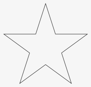 White Outline Star Png