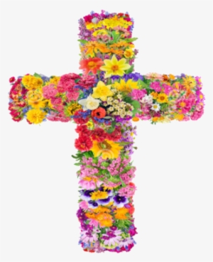 15 Flower Cross Png For Free Download On Mbtskoudsalg - Cross Of Flowers