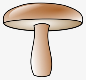 Mushroom Cartoon On Pizza