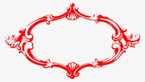 Picture Frames Clip Art Christmas Ornament Drawing - Decorative Red Text Box