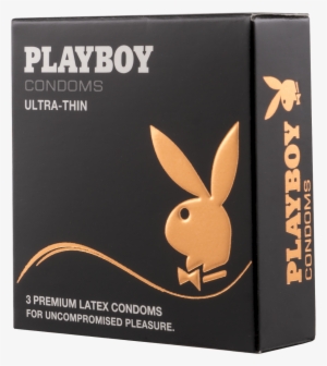 Ultimate Sensation - 12 Pack - Playboy Lubricated Dotted Condoms-3 Pack