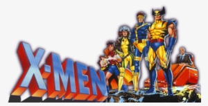The Animated Series Tv Show Image With Logo And Character - X Men Animated Series Logo