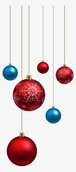 Blue Glitter Christmas Ornaments Png - Christmas Balls Png Free Download