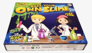 Diy Science Lab For Kids, Slime Kit, Justnkredible - Cartoon