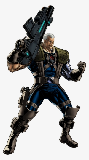 Cable Portrait Art - Avengers Alliance X Men