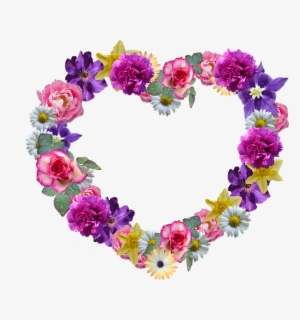 Flowers, Heart, Mother's Day, Floral Wreath, Greeting - Good Morning
