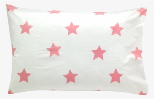 Pastel Pink Star Single Pillowcase - Peter Pan Big Ben Silhouette