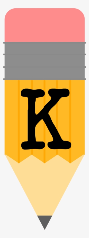 Pencil Alphabet Banner K - School