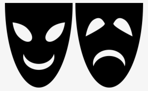 In The Finite World, Happy And Sad Are Two Faces Of - Mascara De Teatro Feliz