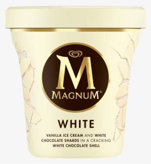 Magnum White Tub 440ml - Magnum Tub Ice Cream White 440ml
