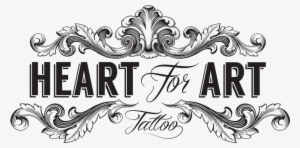Heart With Banner Tattoo Designs Desktop Backgrounds - Heart For Art