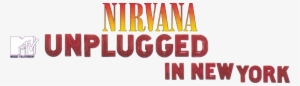 Mtv Unplugged Logo Png - Mtv Unplugged In New York Lp