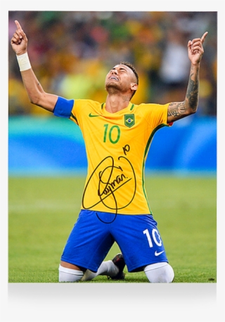 Neymar Jr Signed Shirt