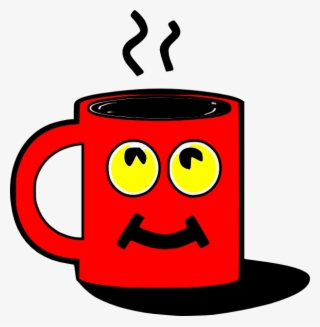 Picture Transparent Library Mugs Clipart - Red Cup Of Coffee Clipart ]\