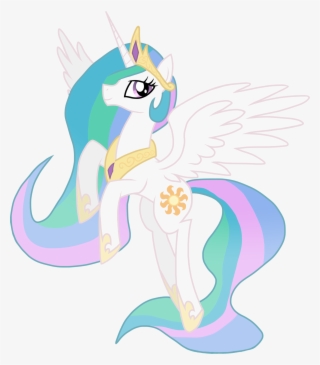 Princess Celestia Vector By Xain Russell-d4xclmn - Pony Princess Celestia Fly