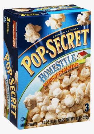 Pop Secret Homestyle Popcorn - 3 Count, 10.5 Oz Box