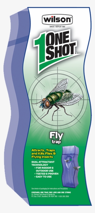 7906080 Wilson Oneshot Outdoor Fly Trap En - Arachnicide
