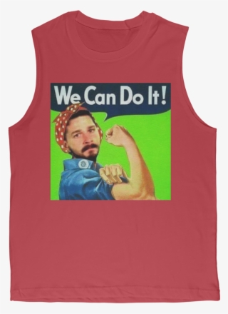 We Can Do It Meme ﻿classic Adult Muscle Top - 1943 Poster We Can Do