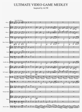 Sheet Music Made By Metroidmckay For Flute