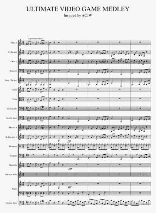 Sheet Music Made By Metroidmckay For Flute