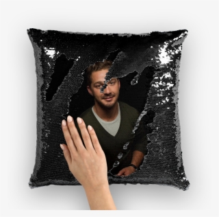 Shia Labeouf ﻿sequin Cushion Cover - Pillow
