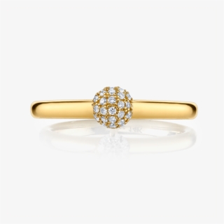 Diamond Pave Sphere Ring - Ring