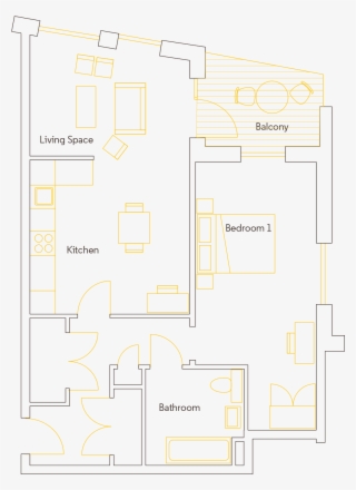 Each Property Comes With Integrated Appliances And - Floor Plan