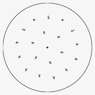 The External Circle Is The Confining Ring, The Small - Circle