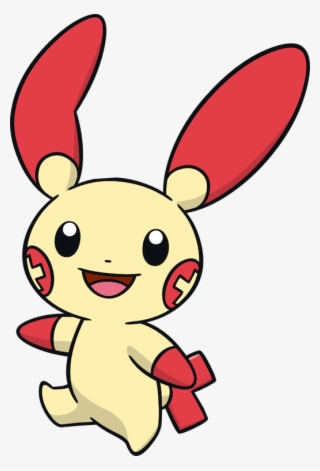 #plusle #pokemon #anime #pocketmonsters - 正 電 拍 拍