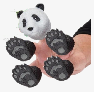 Panda Finger Puppet - Dentist Finger Rubber Puppet