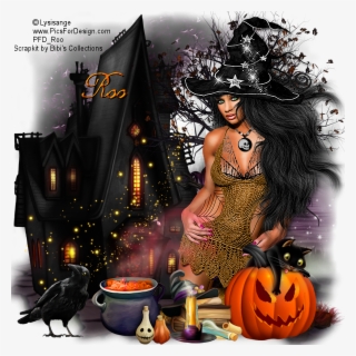 "sexy Witch" With Its Multi Layers You Can Use Her - Jack-o'-lantern