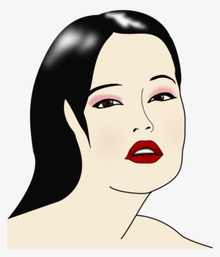 Model Makeup Remix - Makeup Lady Png Clipart