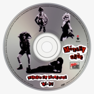 Mötley Crüe Decade Of Decadence '81-'91 Cd Disc Image - Motley Crue Decade Of Decadence