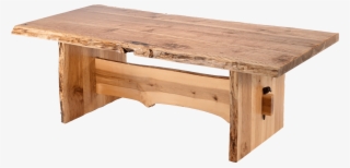 The Ancestral Is A Solid Wood Table With Wrought-iron - Table De Bois Massif