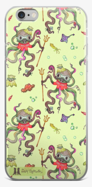 Octopus Green Iphone 6/6s, 6/6s Plus Case