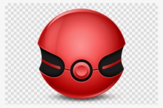Cherish Ball Pokemon Clipart Poké Ball Pokémon - Transparent Background Red Ball