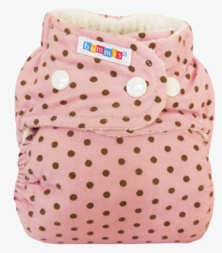 Pink Dots - Bummis - Flannel Fitted Cloth Diaper - Forest Creatures