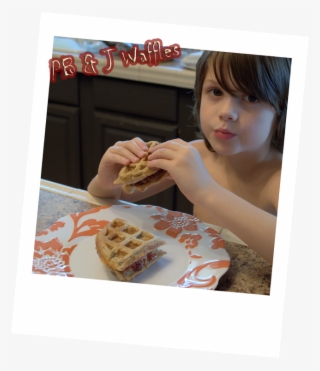 Pb & J Waffle - Peanut Butter And Jelly Sandwich