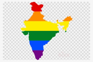 India Lgbt Clipart Lgbt Rights By Country Or Territory - India Map With Transparent Background