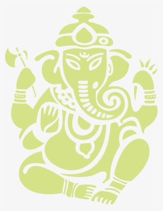 Elefant Gruen Hell - Ganesha T Shirt