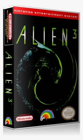 Nes Alien 3 Retail Game Cover To Fit A Ugc Style Replacement - Alien 3 Super Nintendo Cartel