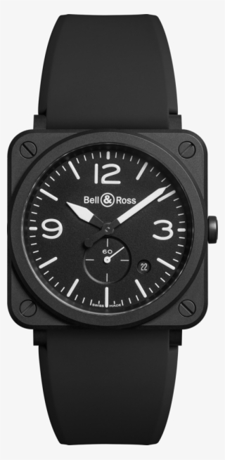 Squares, Le'veon Bell, Bell Ross, Black, Products, - Bell & Ross Brs 64