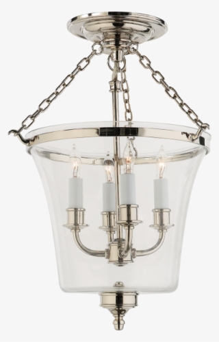 Sussex Semi-flush Bell Jar $630 Height - Visual Comfort Chc2209pn E.f. Chapman Sussex 4 Light